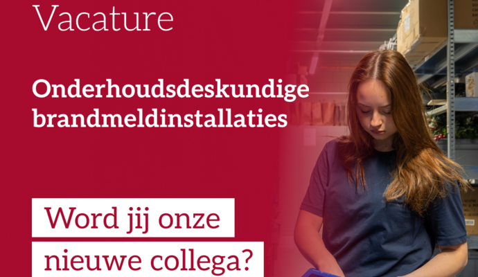 Onderhoudsdeskundige brandmeldinstallaties